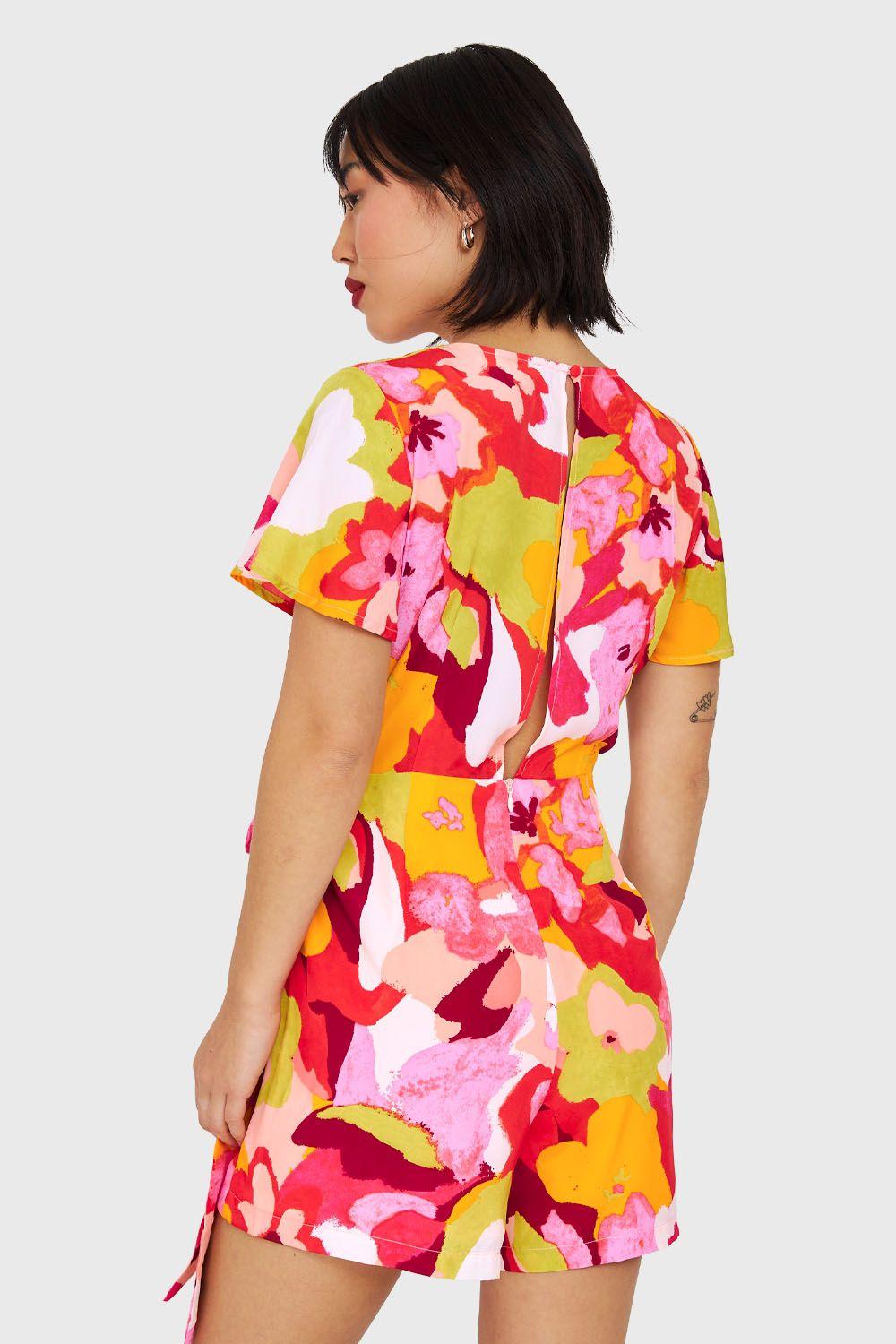 Enterito Corto Flores Lazo Naranjo Nicopoly-3