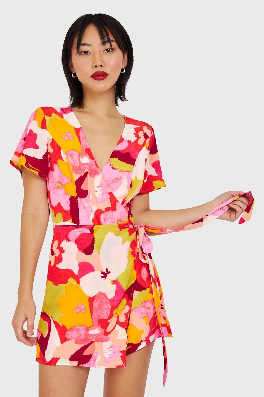 Enterito Corto Flores Lazo Naranjo Nicopoly-4