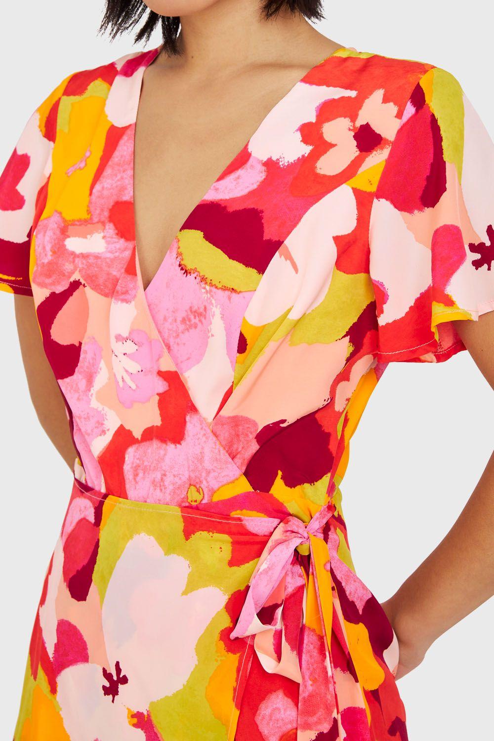 Enterito Corto Flores Lazo Naranjo Nicopoly-5