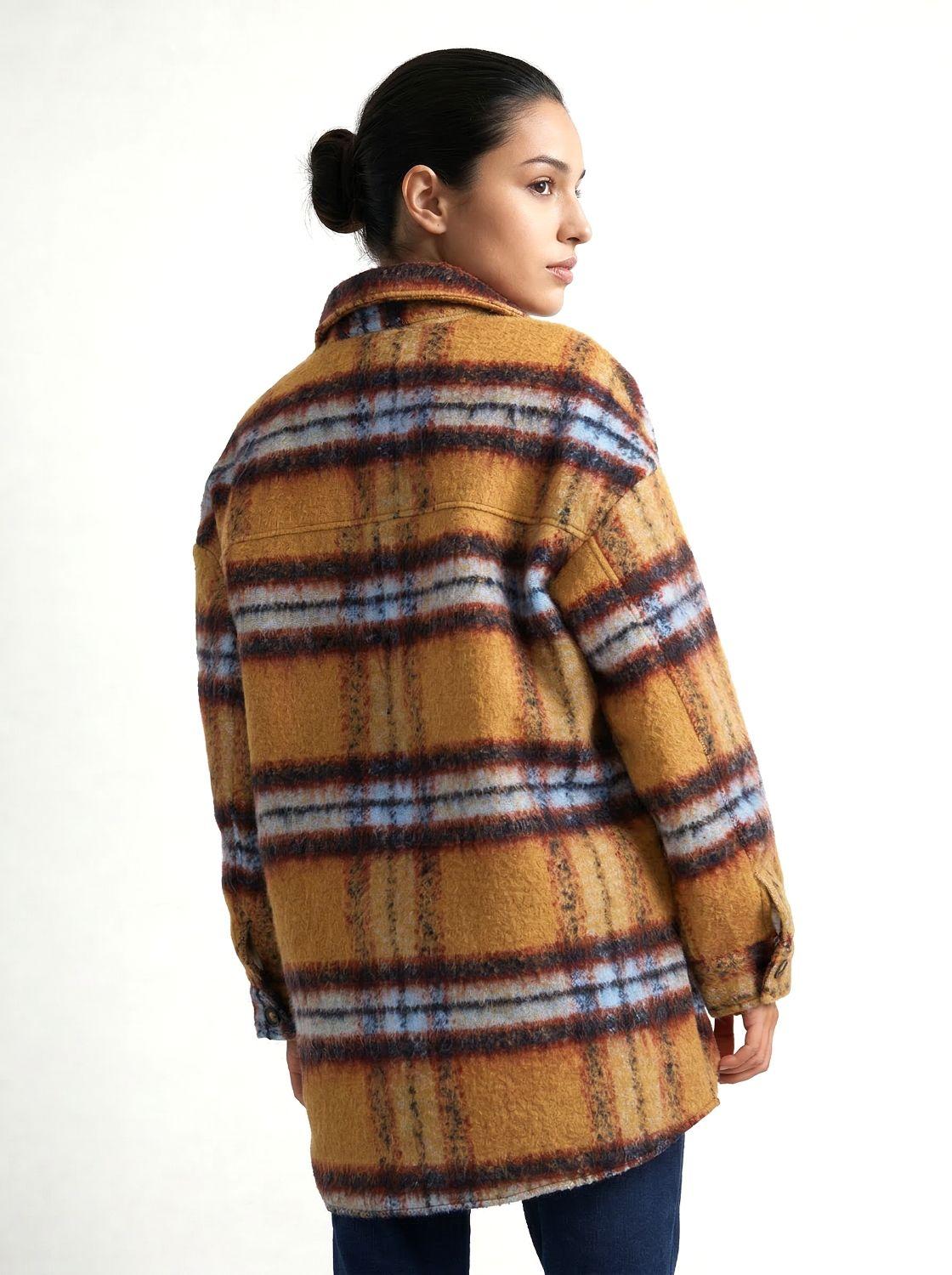 Chaqueta Leñadora Camel Nicopoly-3