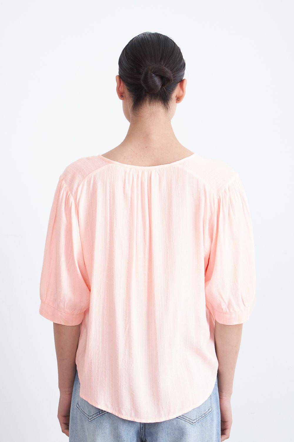 Blusa Holgada Rosado Nicopoly-3