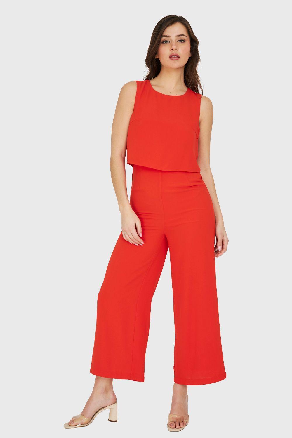 Enterito Efecto Dos Piezas Rojo Nicopoly-1