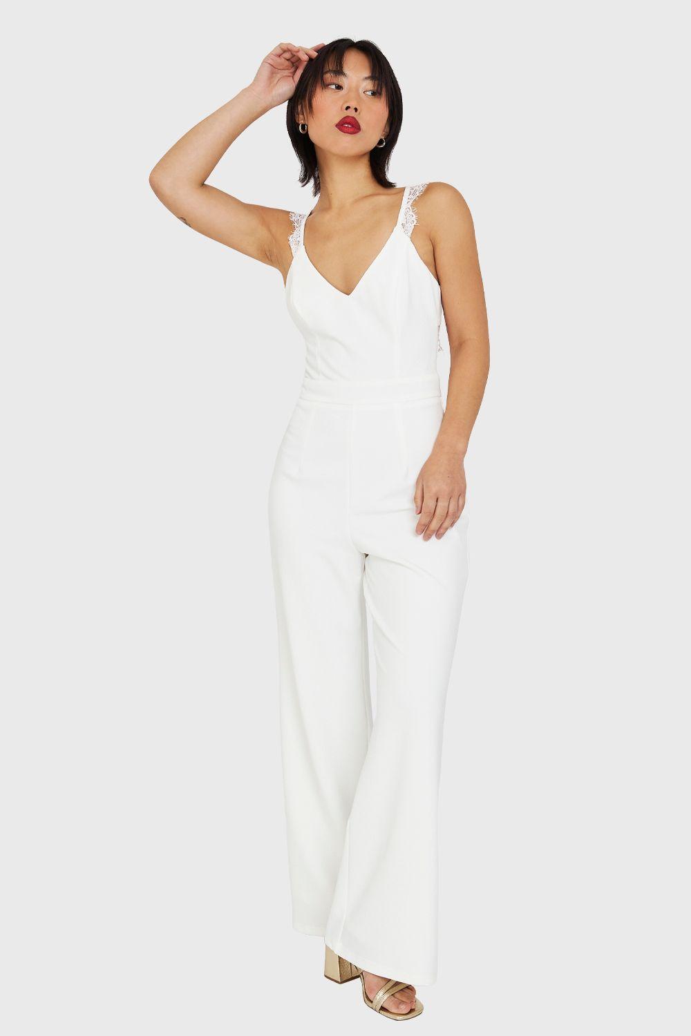 Enterito Con Encaje Blanco Nicopoly-1