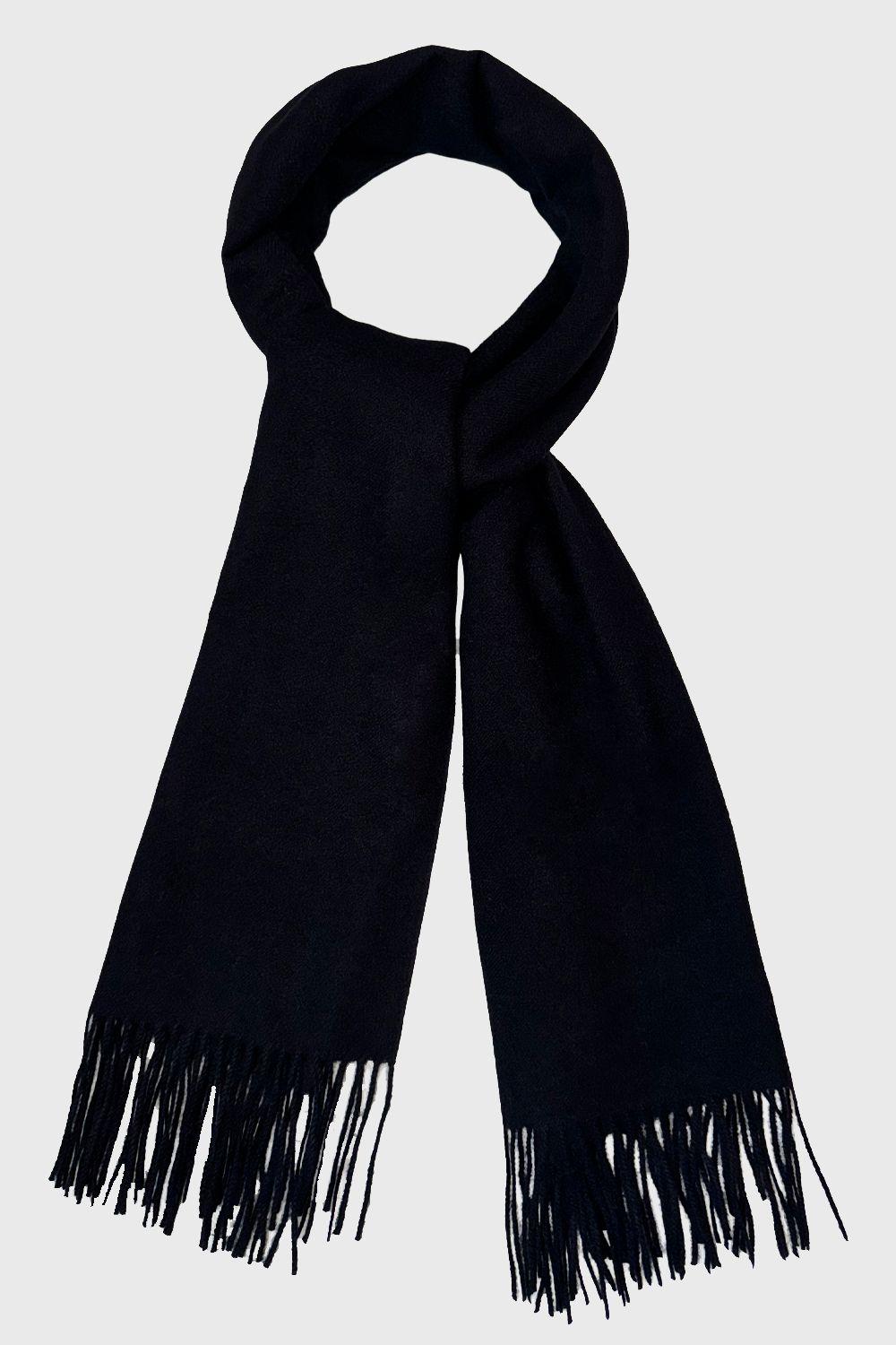 Bufanda Gruesa Negro Nicopoly-2