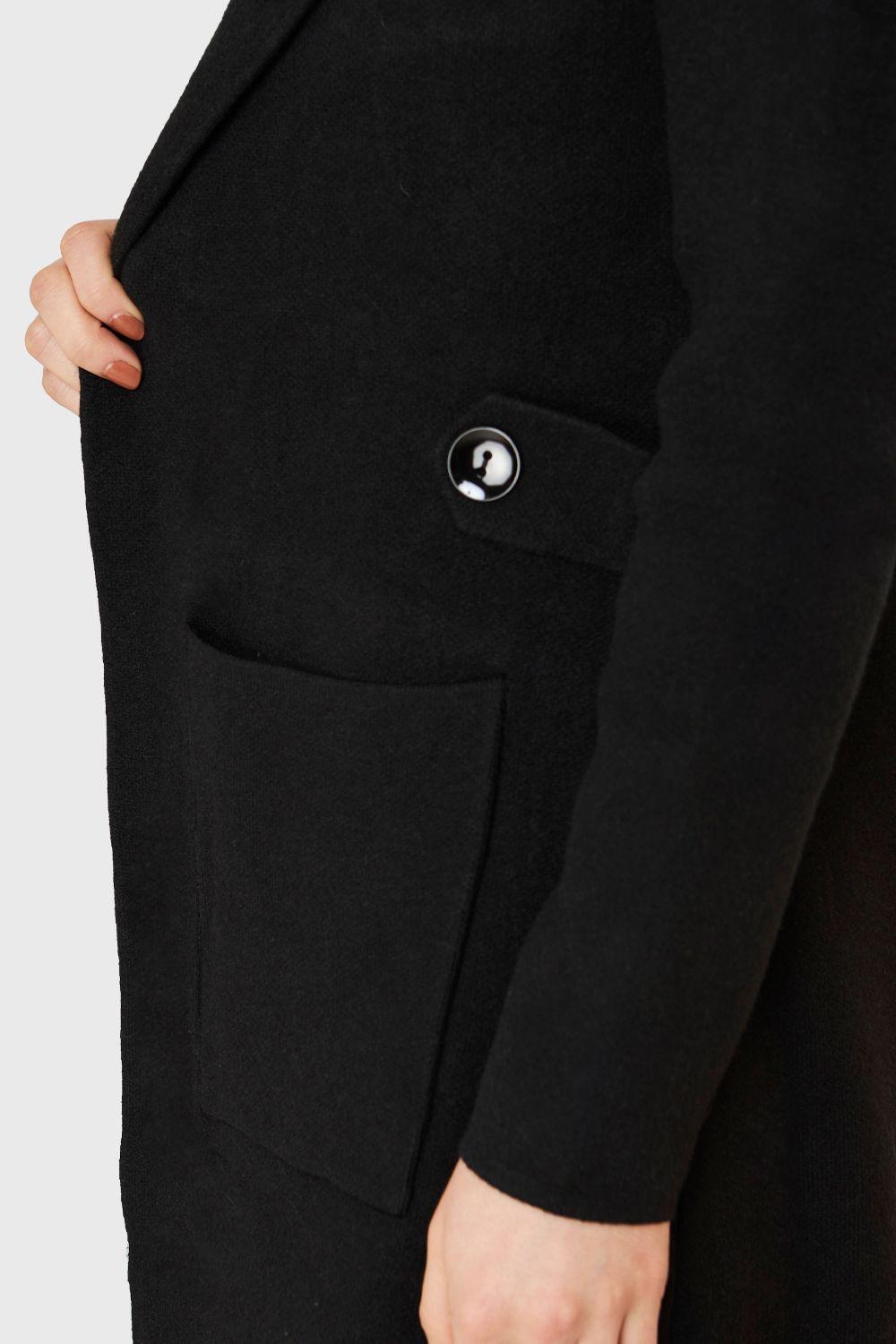 Tapado Bolsillos Negro Nicopoly-5
