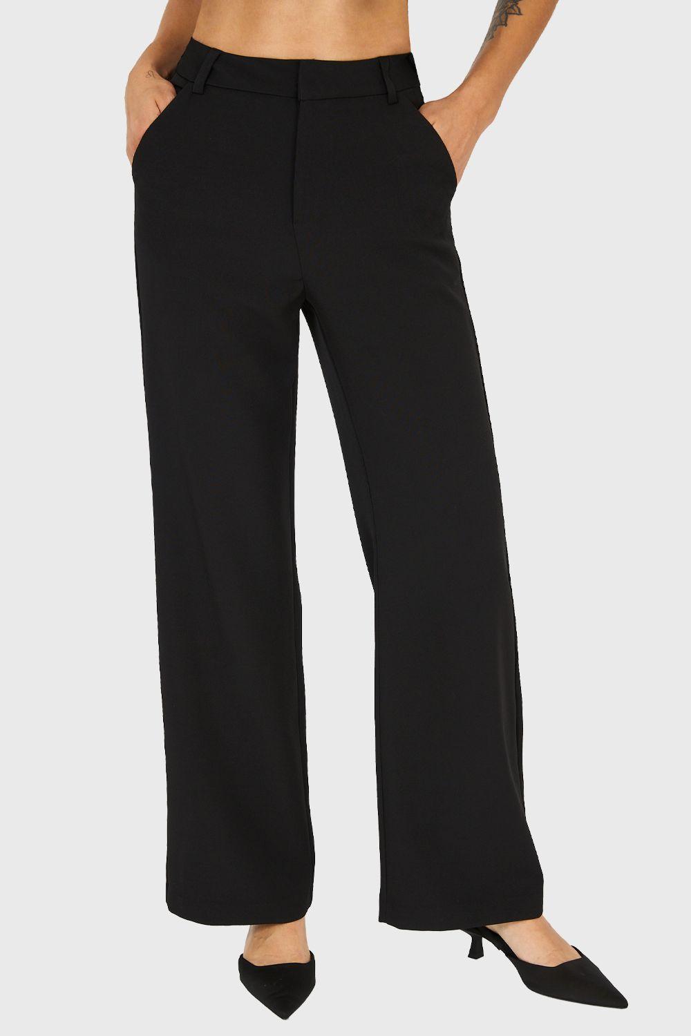 Pantalón Básico Negro Nicopoly-0
