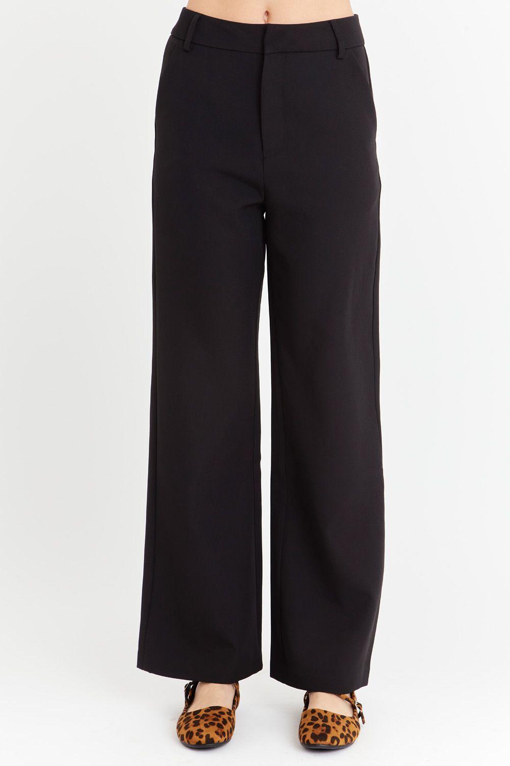 Pantalón Básico Negro Nicopoly-0