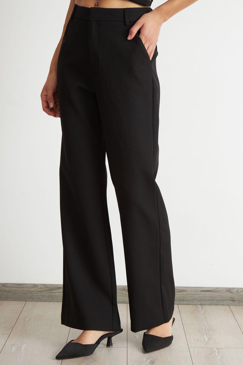 Pantalón Básico Negro Nicopoly-2