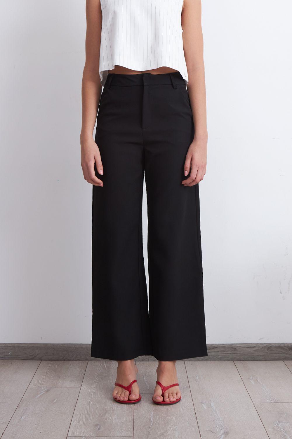 Pantalón Básico Negro Nicopoly-0