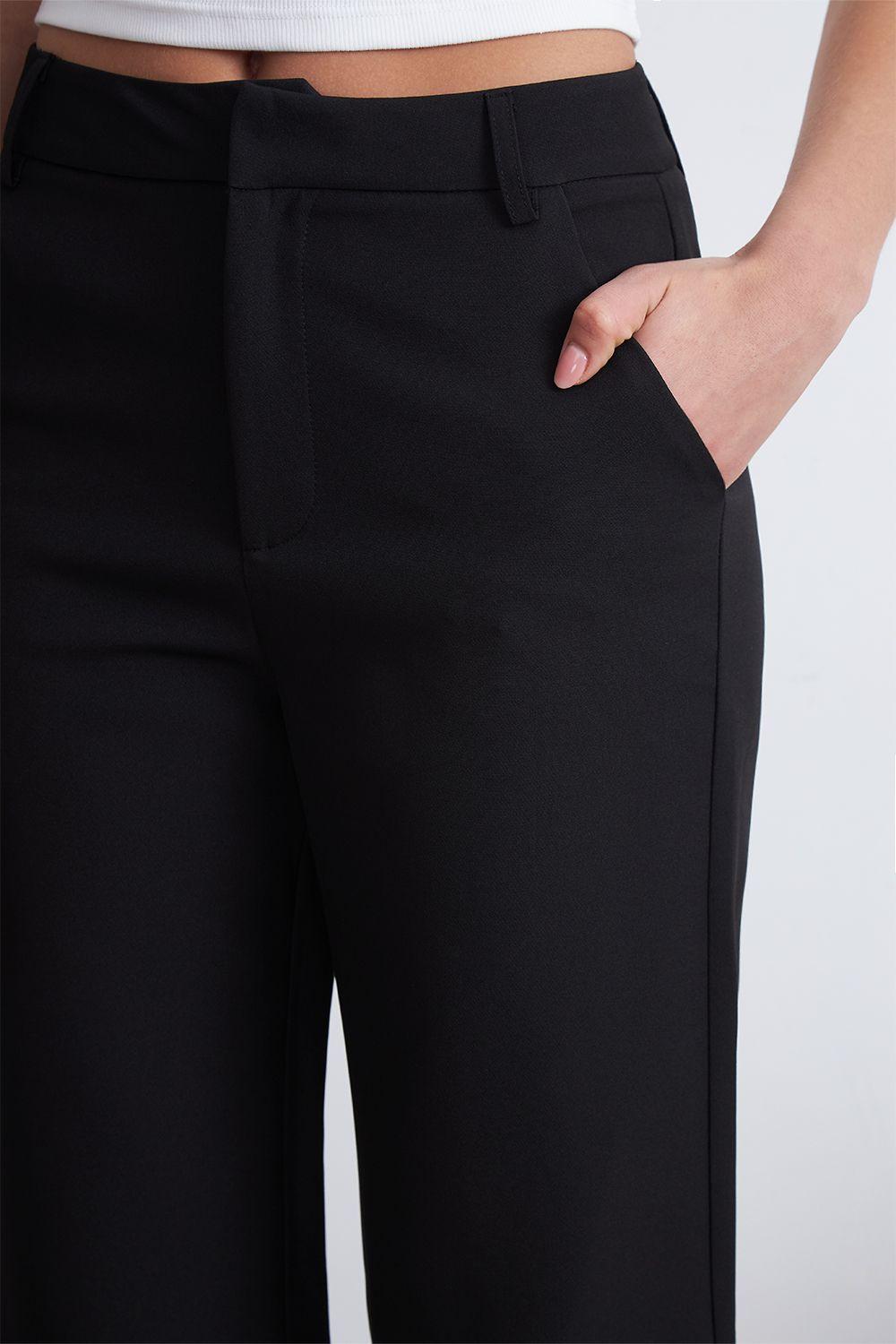 Pantalón Básico Negro Nicopoly-5