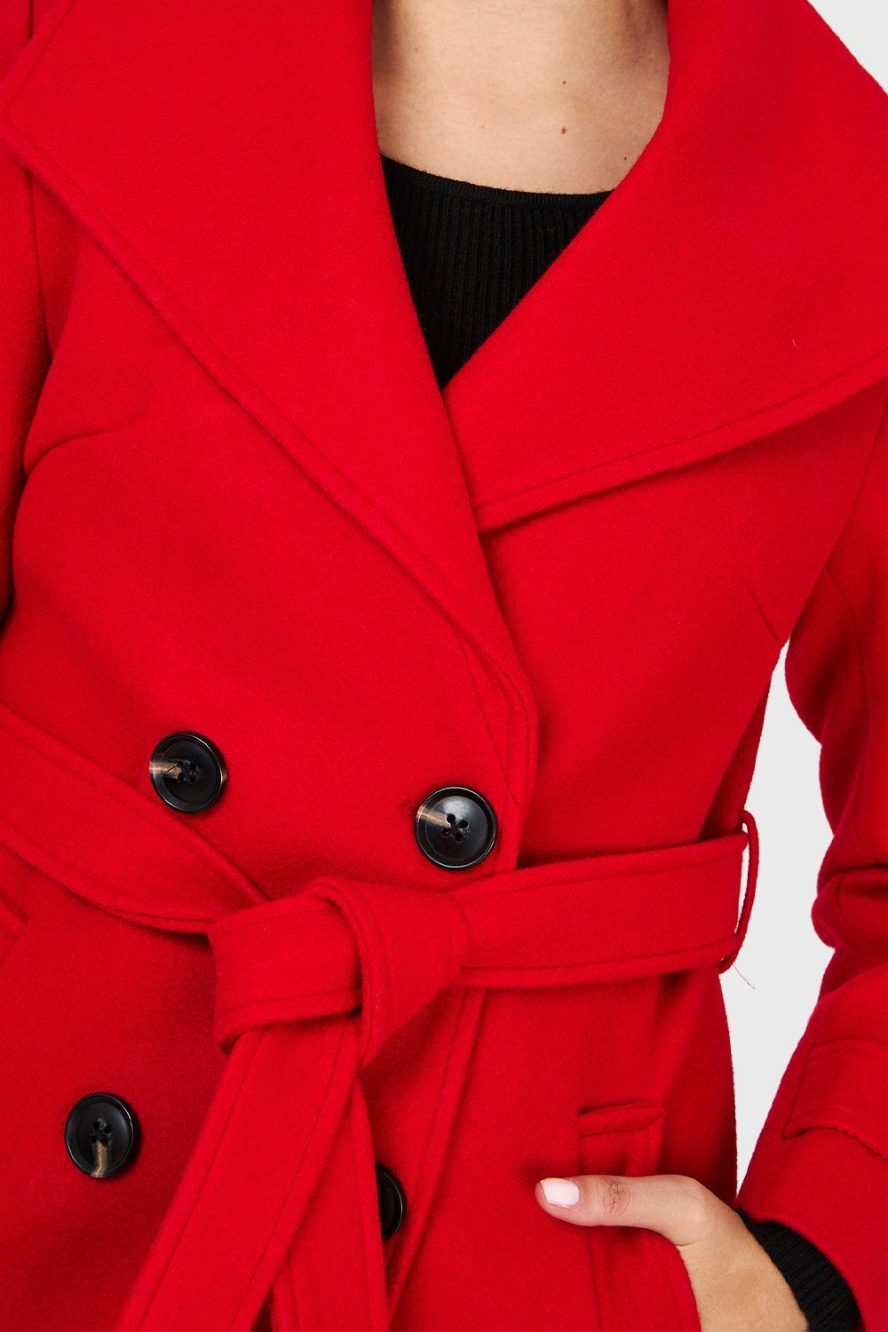 Abrigo Largo Lazo Rojo Nicopoly-5