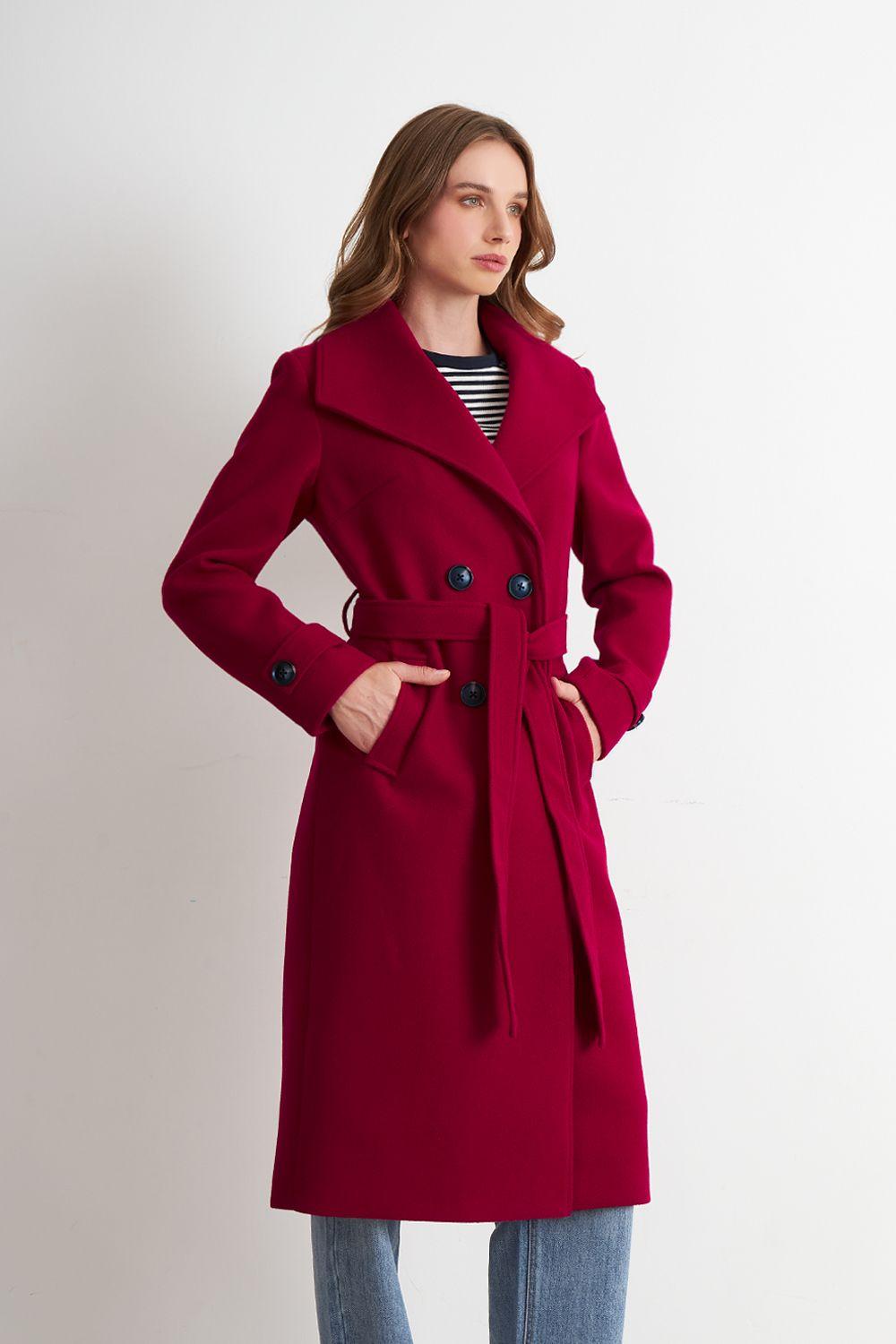 Abrigo Largo Lazo Rojo Nicopoly-2