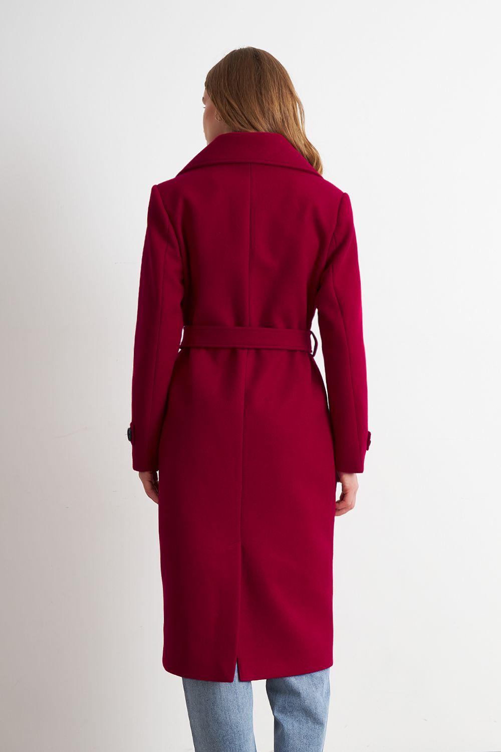 Abrigo Largo Lazo Rojo Nicopoly-3
