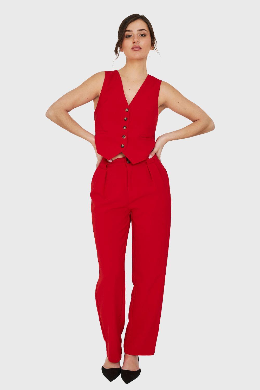 Gilet Lazo Ajustable Rojo Nicopoly-1