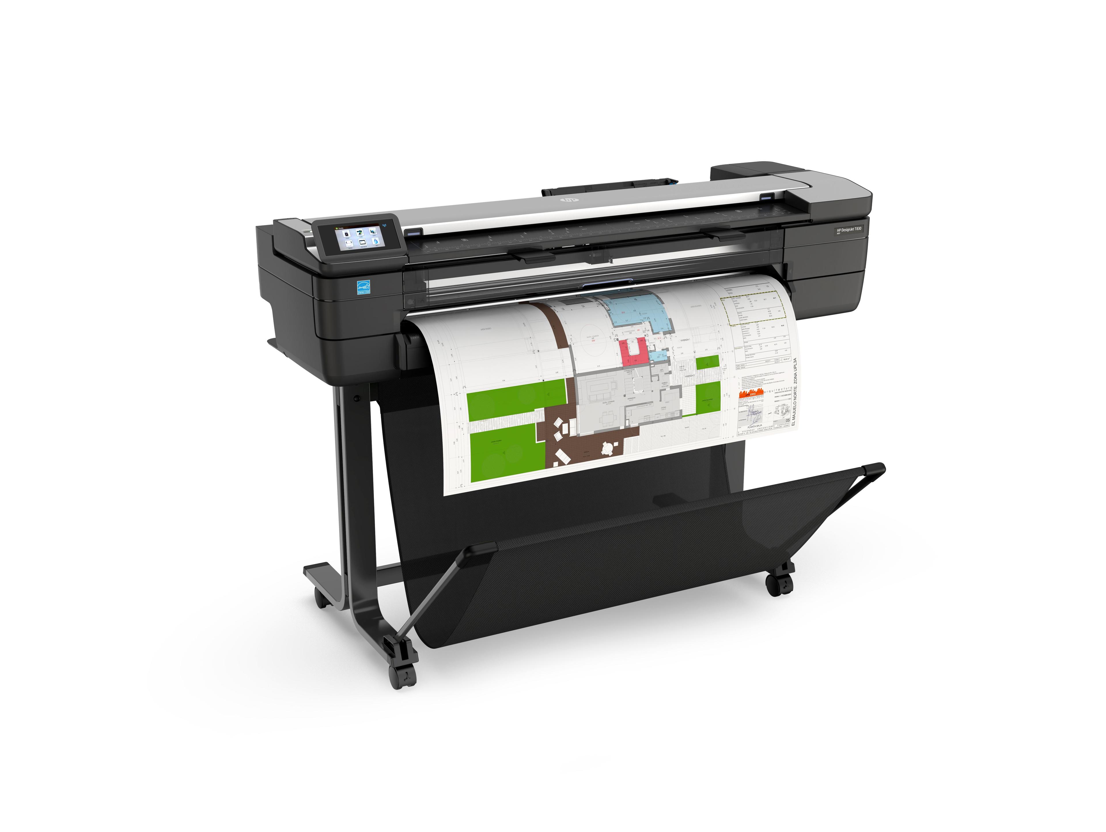 Plotters Multifuncional HP DesignJet T830 de 36"-1