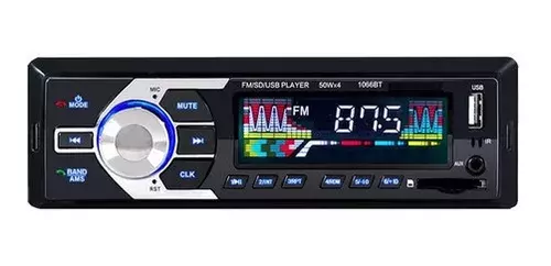 Reproductor Para Auto Bluetooth Usb Manos Libres -2