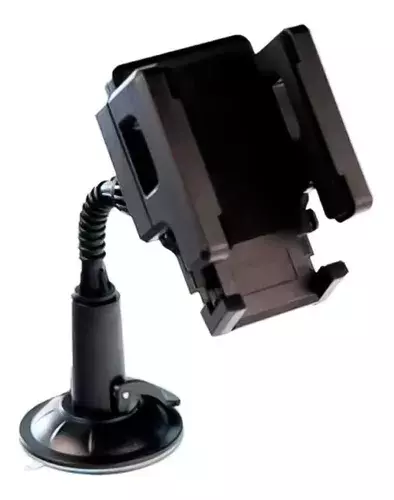 Soporte Celular Auto Con Brazo Flexible Ventosa -0