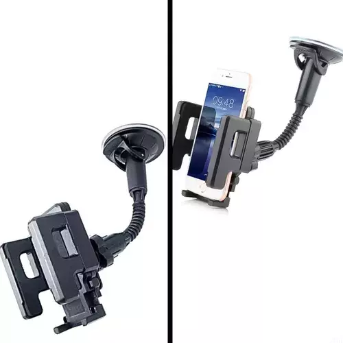 Soporte Celular Auto Con Brazo Flexible Ventosa -1