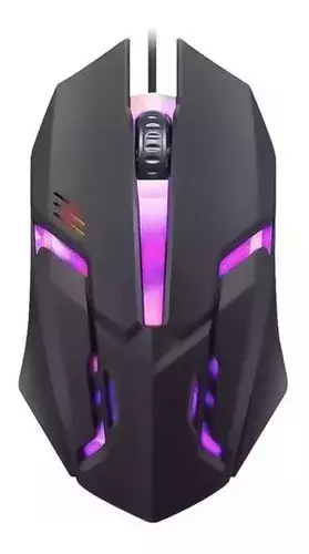 Mouse Gamer Barato Aoas V02 Diseño Ergonómico-0