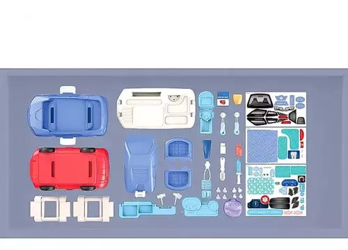 Juguete Consulta Dentista Para Niños Auto 2 En 1-2