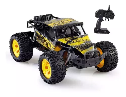 Auto A Control Remoto 4x4 Off Road Sneak AMARILLO-0