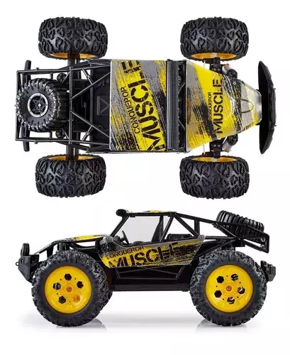 Auto A Control Remoto 4x4 Off Road Sneak AMARILLO-4