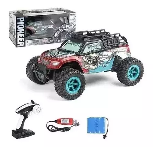 Auto A Control Remoto 4x4 Recargable Corre A 20kmh-0