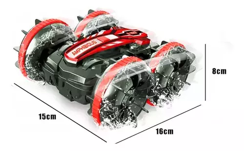 Auto A Control Remoto Amphibious Tierra Agua 4x4 R-2