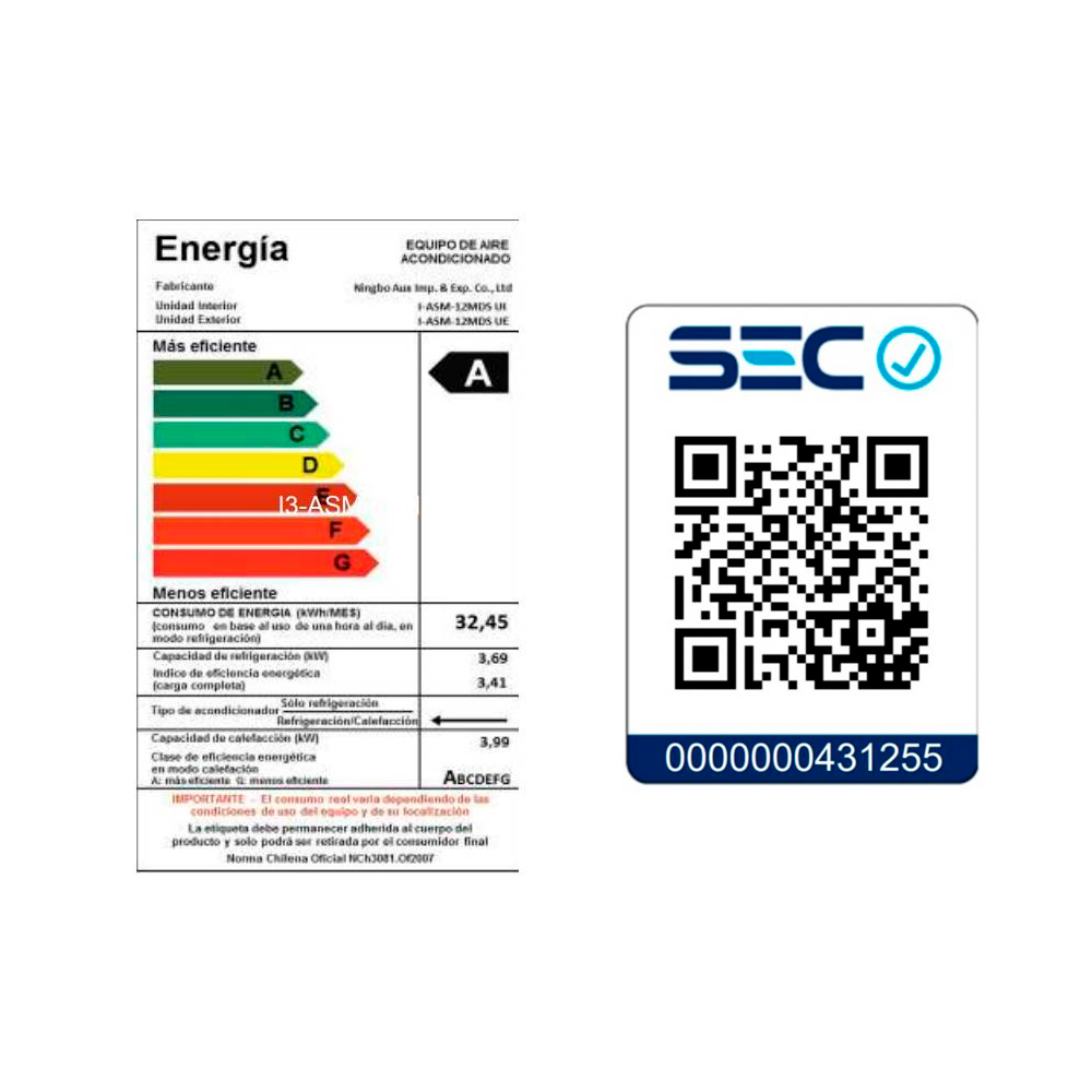 Aire acondicionado Kendal Split Inverter Wi-Fi 18000 BTU-3