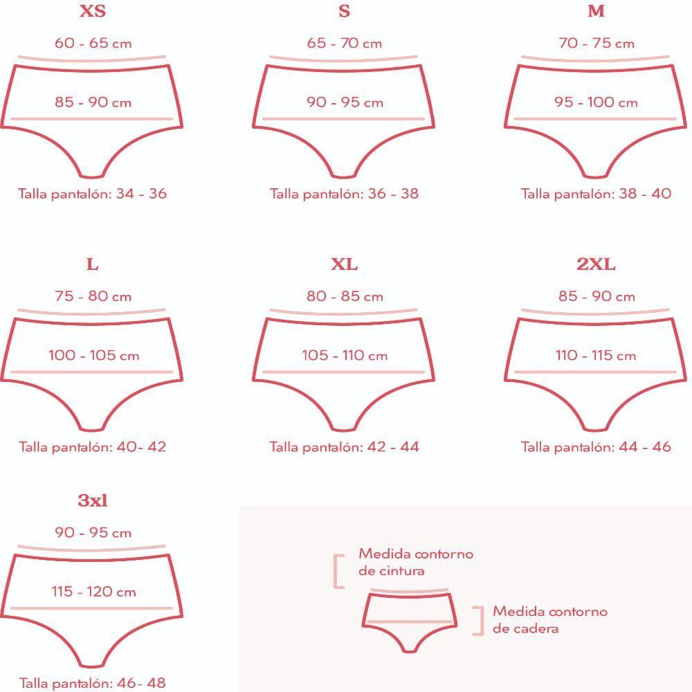 Calzón Menstrual Culotte Lisa Protector Flujo Diario-5