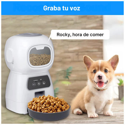 Imagen 2 del producto Dispensador Automático + App Comida Mascotas YEP PET