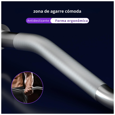 Imagen 2 del producto Barra Preolímpica Z 1.2 M Cromado YEP