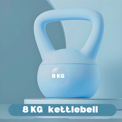 Imagen 2 del producto Pesa Rusa Kettlebell 8kg Crossfit Blanda