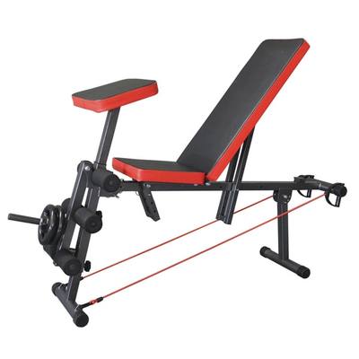 Banca Abdominal Pecho Piernas Inclinable