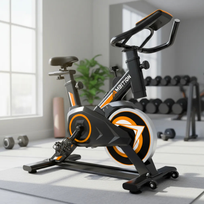 Imagen 2 del producto Bicicleta Spinning 6kg Resistencia Naranja