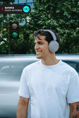 Imagen 2 del producto Audifonos Bluetooth Blik Soul900 Gris Cancelación De Ruido