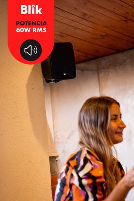 Imagen 2 del producto Parlantes Instalación Activos Bluetooth Blik Fidelity Negro 60W