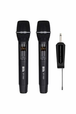 Par De Micrófonos Inalámbricos Con Receptor Karaoke Blik