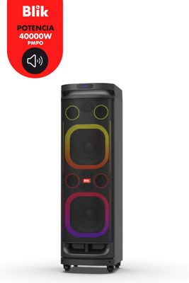 Imagen 2 del producto Parlante Bluetooth Karaoke Con Microfono Blik Towerbass