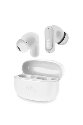 Audifonos Bluetooth Inalámbricos Blik Air500 blancos 30 hrs
