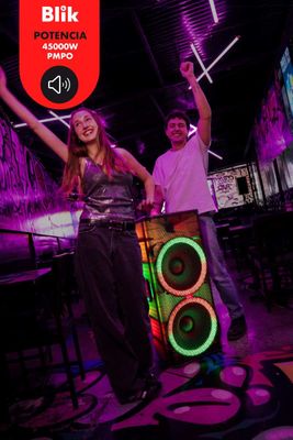 Imagen 2 del producto Parlante Bluetooth Karaoke Blik Light360