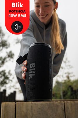 Imagen 2 del producto Parlante Bluetooth Portátil Blik Bass Move 45W IPX7 6 Hrs