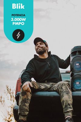 Imagen 2 del producto Parlante Bluetooth Karaoke Con Microfono Blik Screamer3