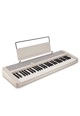 Imagen 2 del producto Pack Teclado Casio CT-S1 Blanco + atril de tubo simple