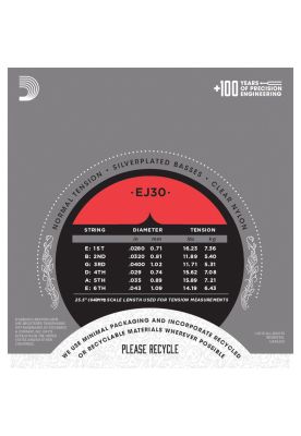 Imagen 2 del producto Cuerdas para guitarra clásica D'Addario EJ30