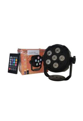 Mini Par de 6 LED RGB autoritmico Fidek 2622