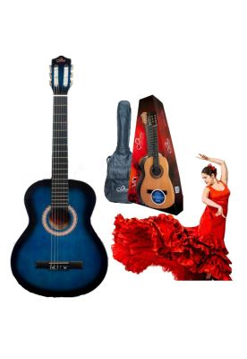 Imagen 2 del producto Guitarra Acustica 39"" Sevillana 08449 Blueburst