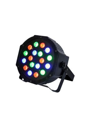 Foco Led RGB Mekse Mini Flat Par Light 18