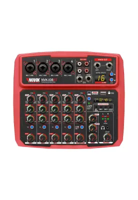 Mixer Analogo Novik NVK-i08BT Red