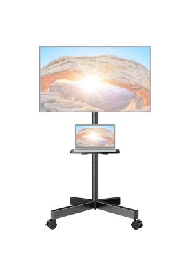 Soporte movil de TV con ruedas Fidek 21005